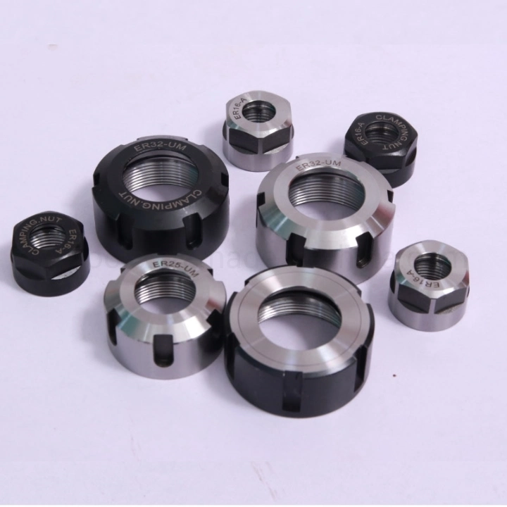 Er 32 Collet Er Clamping Nut with Spanner Lathe Tool Accessories Nut with Balancing G2.5 25000rpm