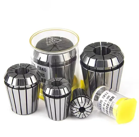 Factory Outlet Hight Precisionand Durable Er16c Er20c Er25c Er32c Er40c Spring Chuck Source Manufacturer CNC Machine Ers or Erc Coolant Collets 