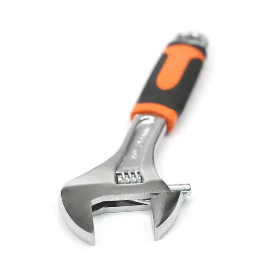 Adjustable Silver 6 Inch Monkey Wrench Heat Treated Adjustable Spanner Tool Adjustable Wrench 